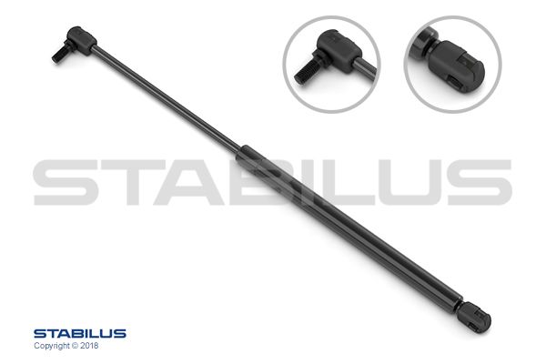 Gasfeder, Koffer-/Laderaum