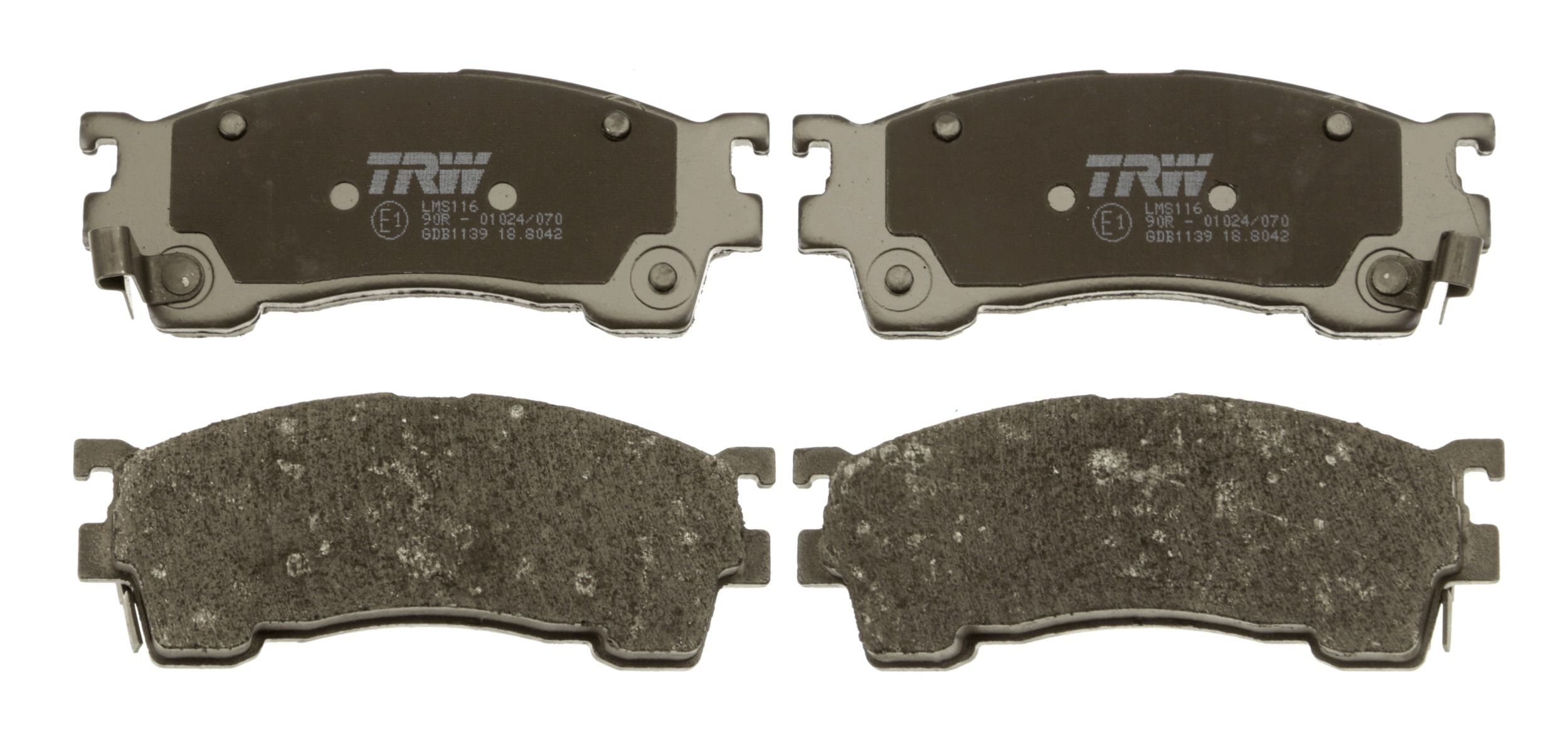 TRW DISC BRAKE PADS - TecDoc 2