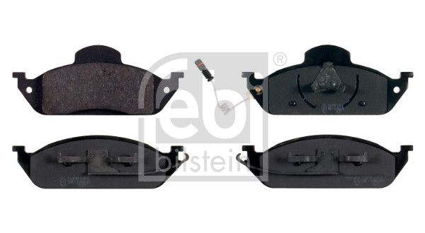 FEBI BILSTEIN 16410 - Bremsbelagsatz, Scheibenbremse