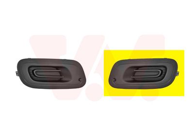 VAN WEZEL 1607591 Ventilation Grilles, bumper