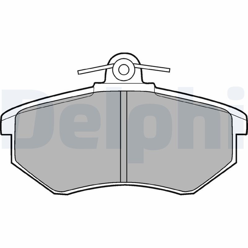 Brake Pad Set, disc brake LP424