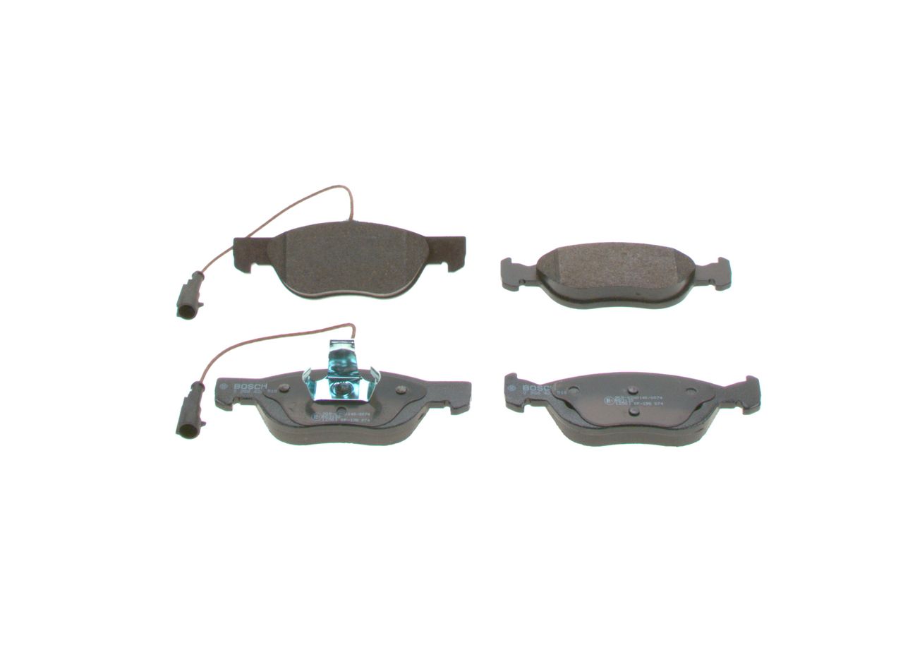 Brake Pad Set, disc brake 0 986 424 510