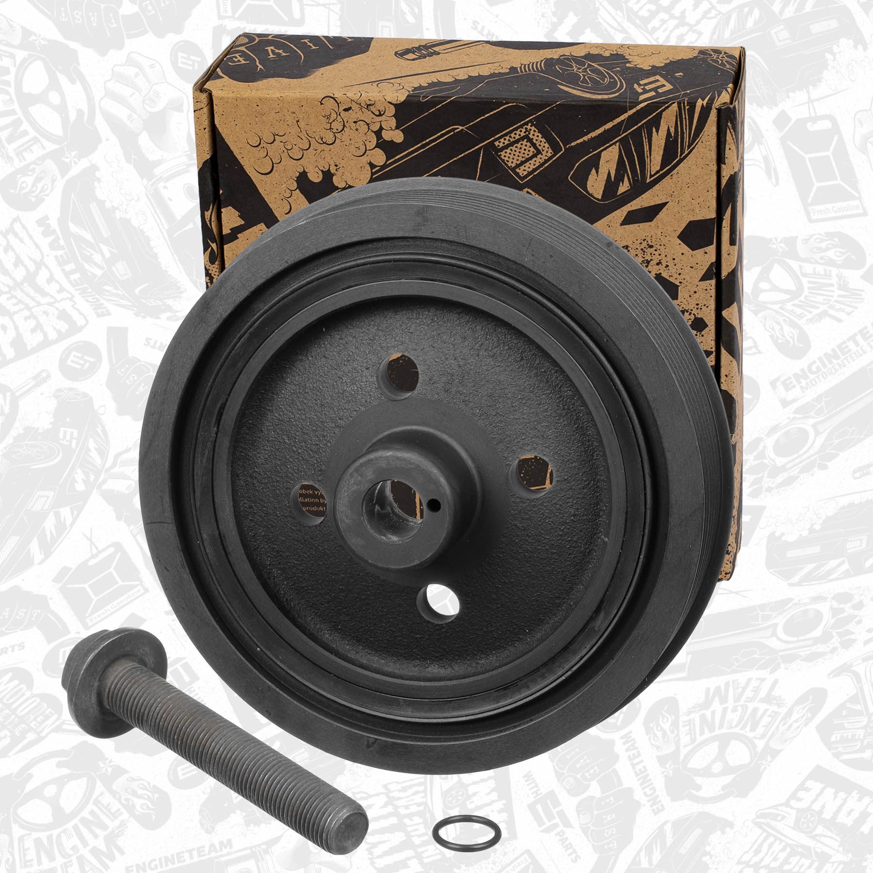 Riemenscheibe, Kurbelwelle