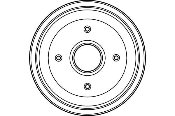 TRW BRAKE DRUM - TecDoc 2