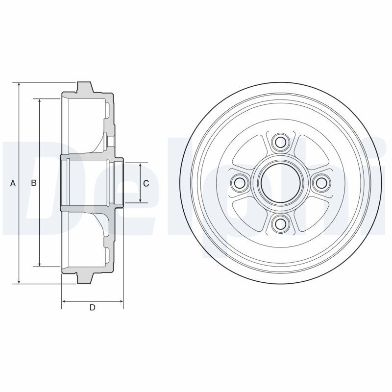 Brake Drum BF574