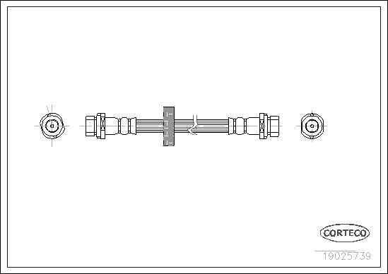 Brake Hose 19025739