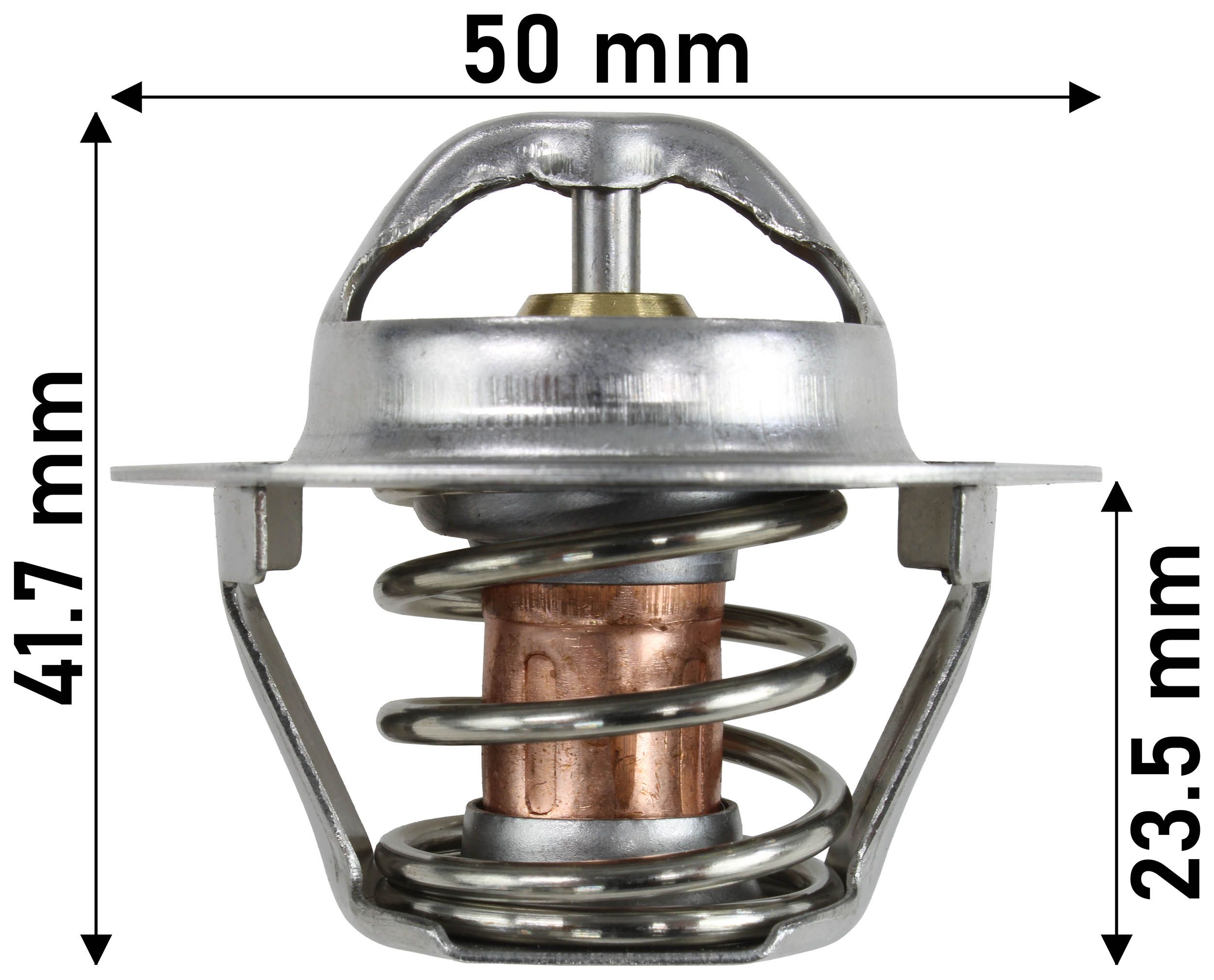 THERMOSTAT 50MM DIA 89C RENAULT - TecDoc Only