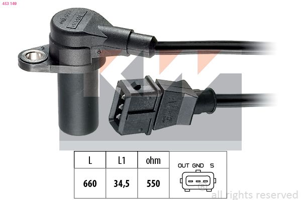 KW 453 149 - Impulsgeber, Kurbelwelle