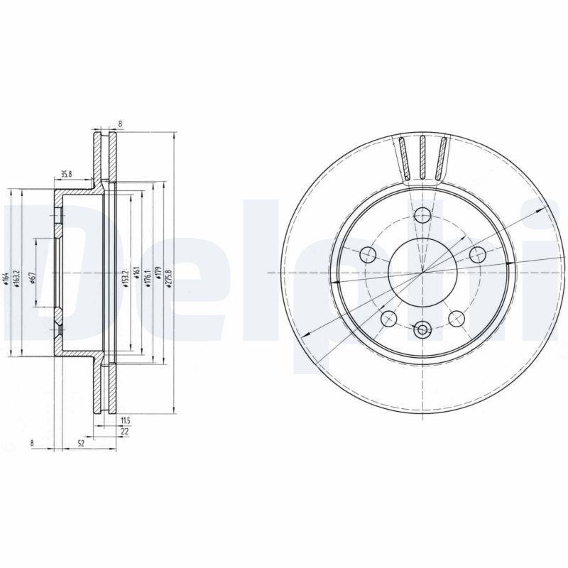 Brake Disc BG3296