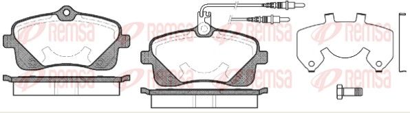 Brake Pad Set, disc brake 1102.02