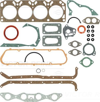 Juego completo de empaques, motor