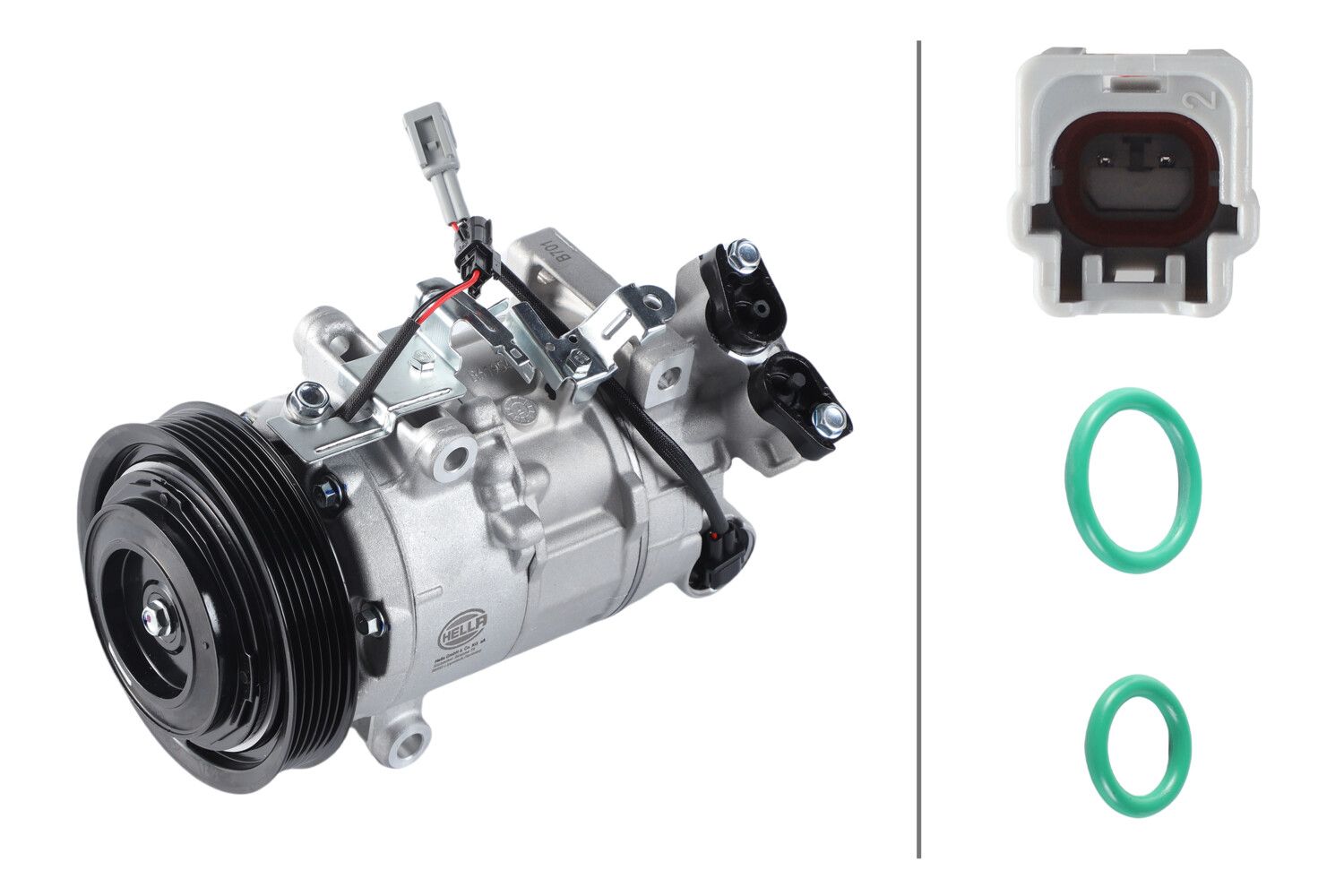 8FK 366 201-911 HELLA >>> Easy2Fit <<< kompresszor, klíma