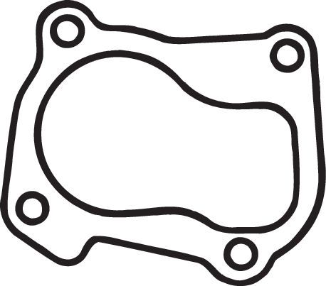 Gasket, exhaust pipe 256-504