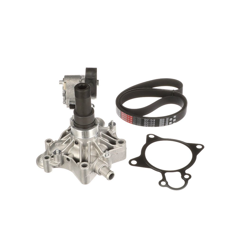 vandens siurblys + V formos rumbuotas diržas, komplektas