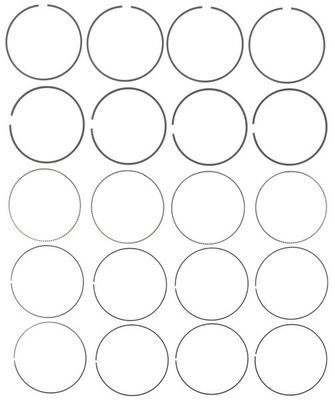 Juego de anillo para pistón