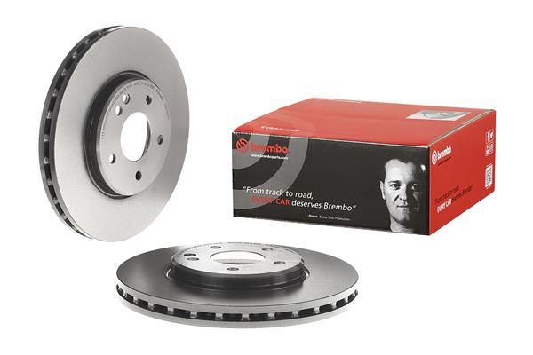 BREMBO 09.8304.11 - Bremsscheibe PRIME LINE - UV Coated