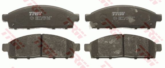 TRW DISC BRAKE PADS - TecDoc 2