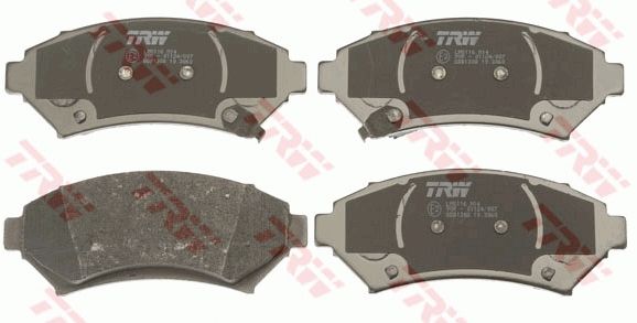 TRW DISC BRAKE PADS - TecDoc 2