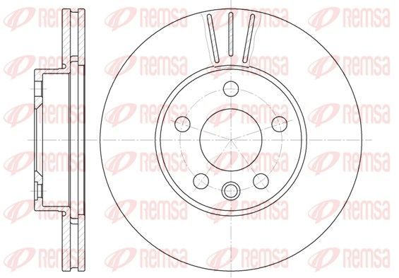 Brake Disc 6496.10