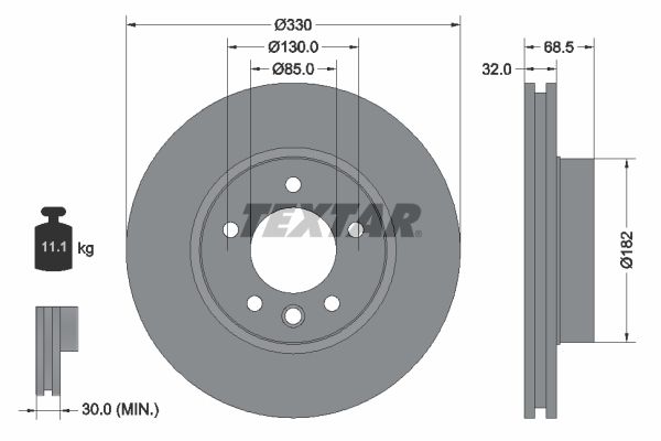 Brake Disc 92121605