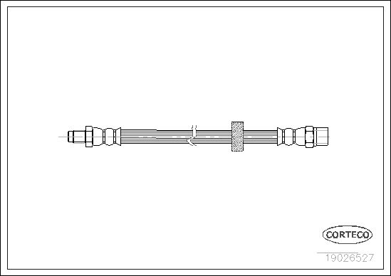 FLEXIBLE DE FREIN VOLVO S80  0705