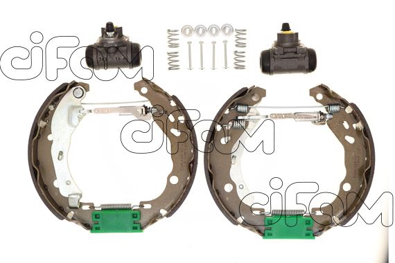 151-180 CIFAM Kit premounted fékpofakészlet
