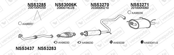 KIT CREPINE 1"-D.25 GASOIL  9900