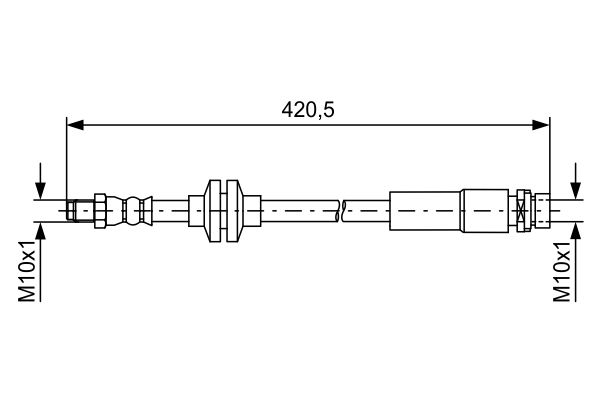 Brake Hose 1 987 481 739