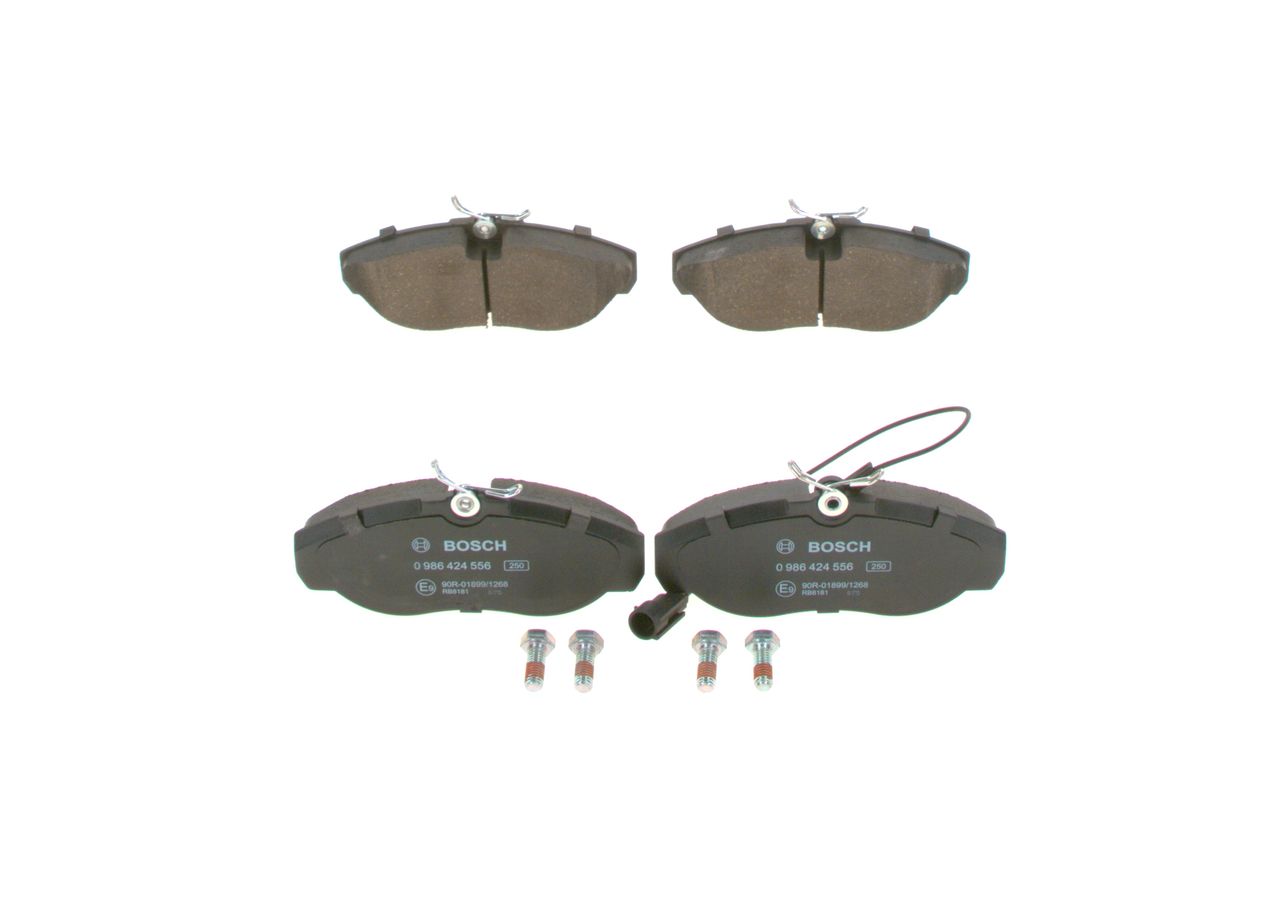 Brake Pad Set, disc brake 0 986 424 556