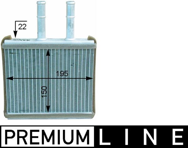 Wärmetauscher, Innenraumheizung