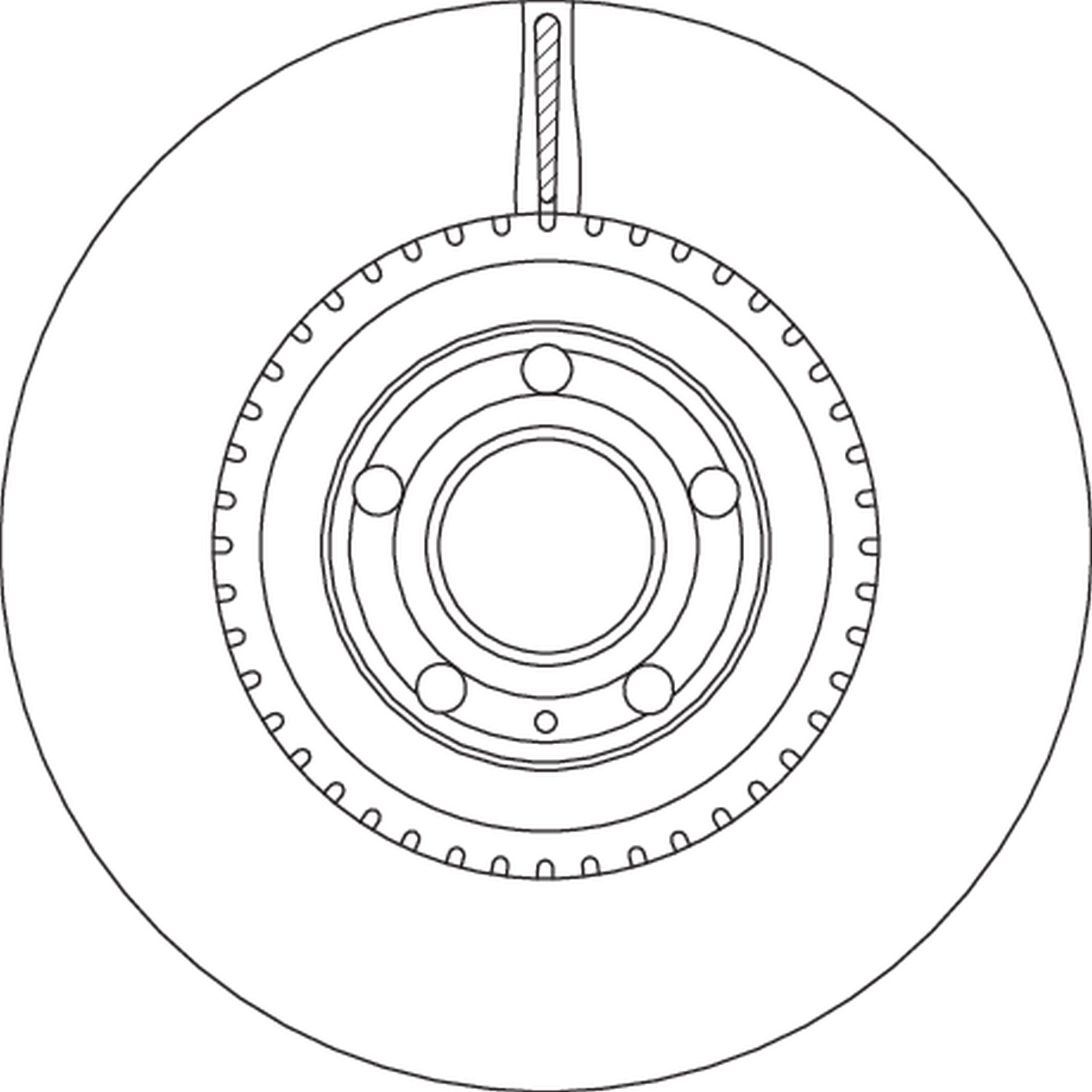 TRW BRAKE DISC - TecDoc 2