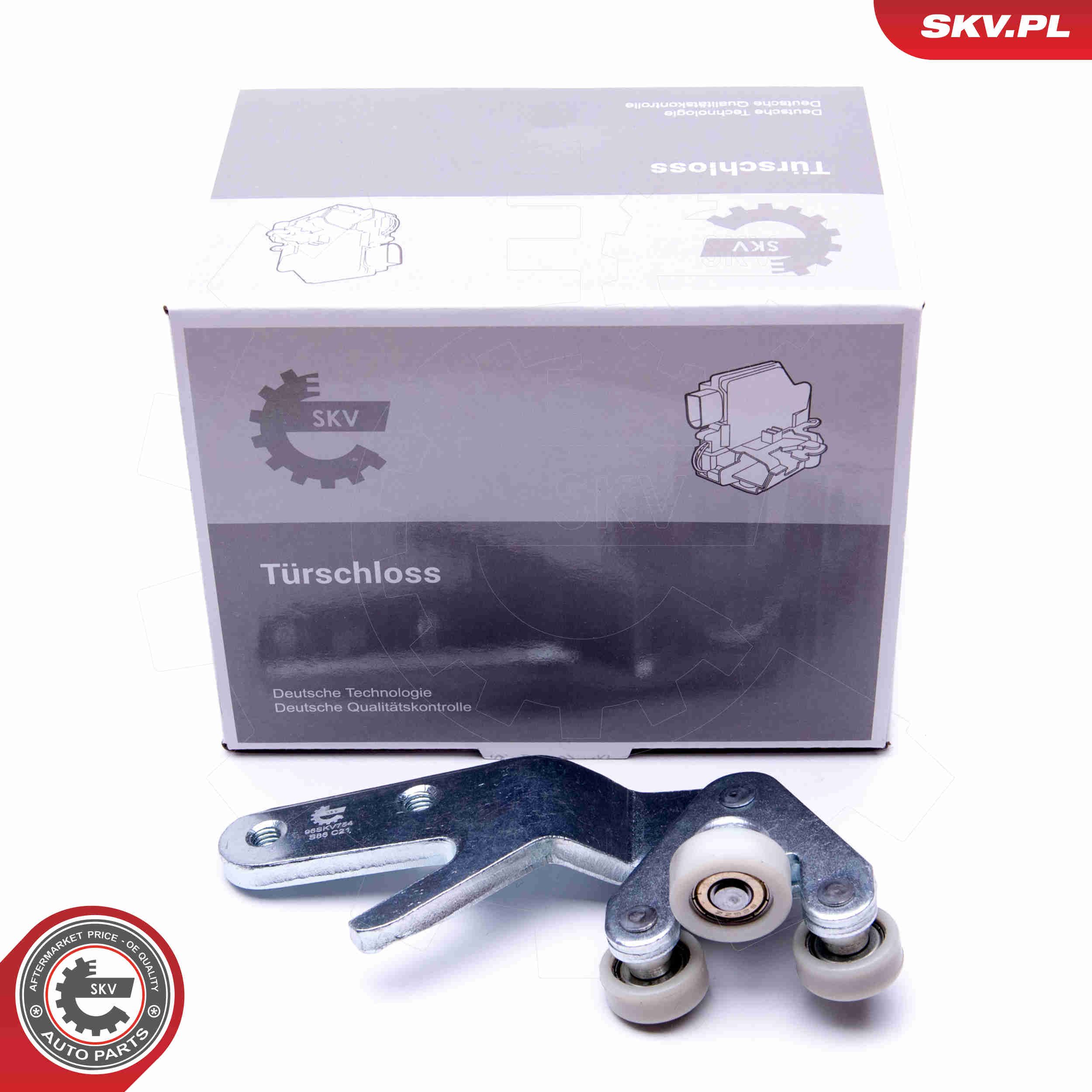 Rollenführung, Schiebetür