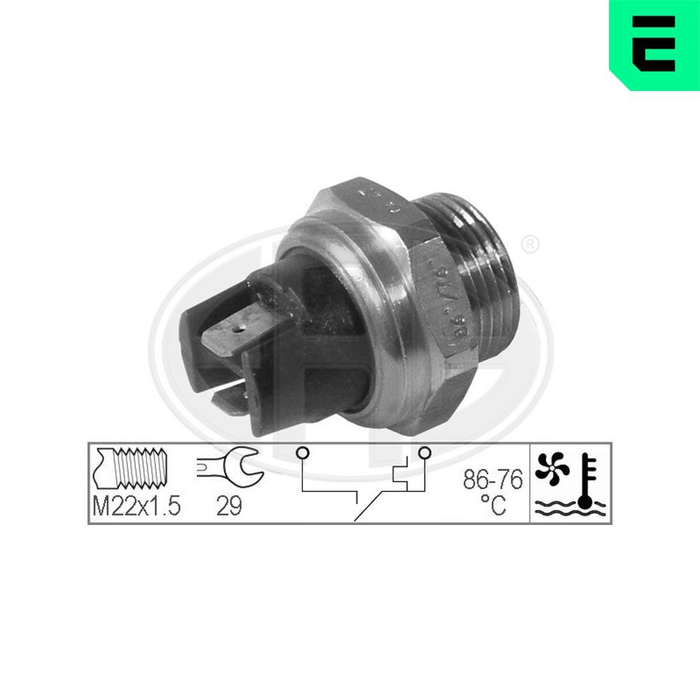 Temperaturschalter, Kühlerlüfter