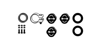 Montagesatz, Abgasanlage