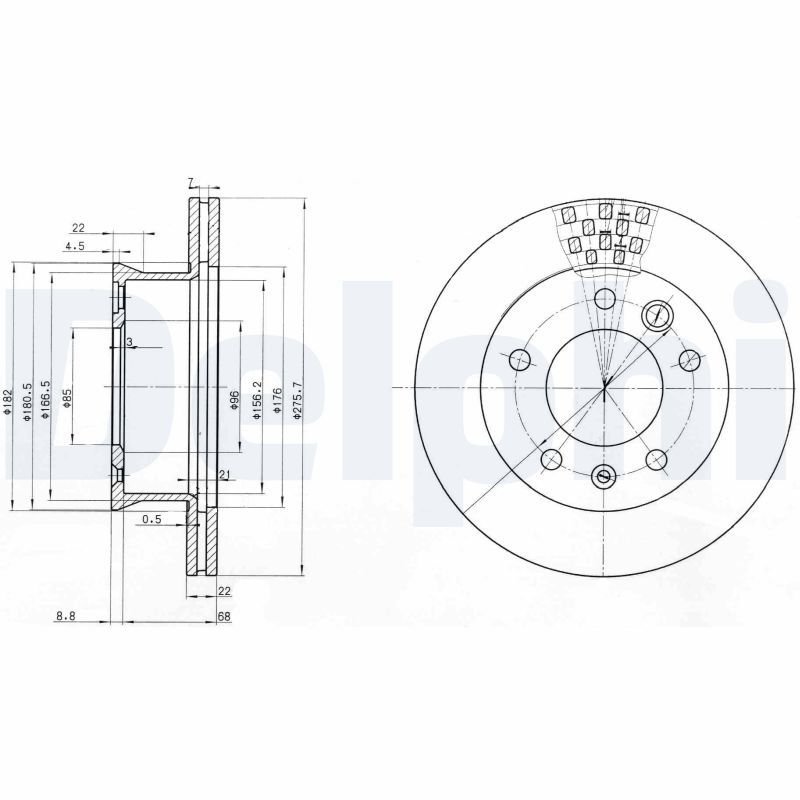 Brake Disc BG3236