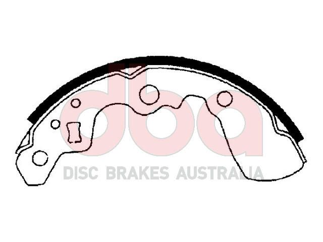 Street Series Brake Shoes [Holden Barina/ Suzuki Swift 180mm] - TecDoc Only