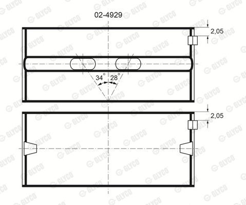 02-4929 GLYCO csapágy