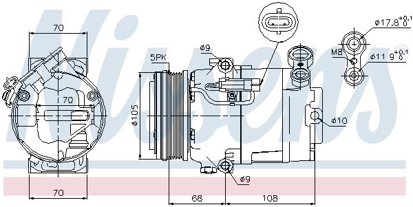 Kompressor, Klimaanlage Kompressor, Klimaanlage