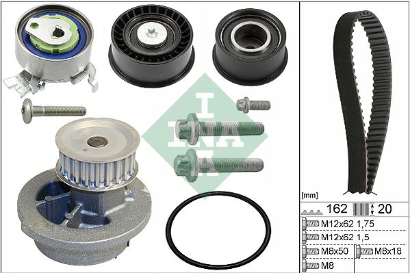 Water Pump & Timing Belt Kit 530 0443 30