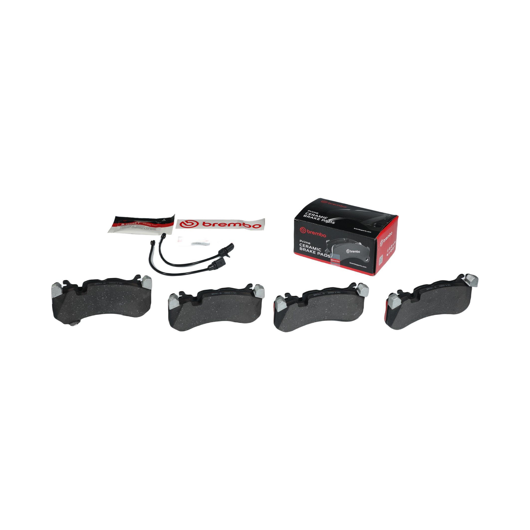 BREMBO DISC PAD -  MERCEDES AMG C63 08- (FRT) *2 W/Sensor - TecDoc 2
