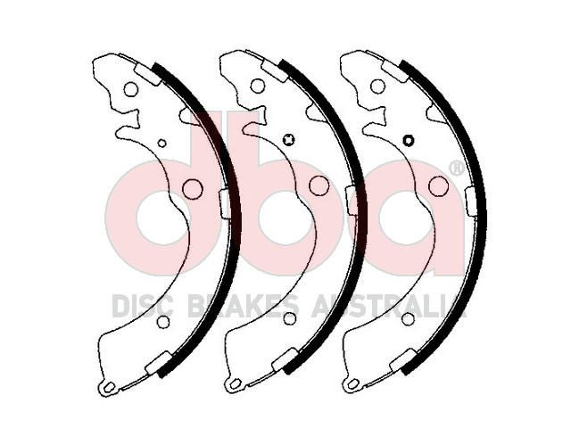Street Series Brake Shoes [Honda CRV/Suzuki Grand Vitara 220mm] - TecDoc Only
