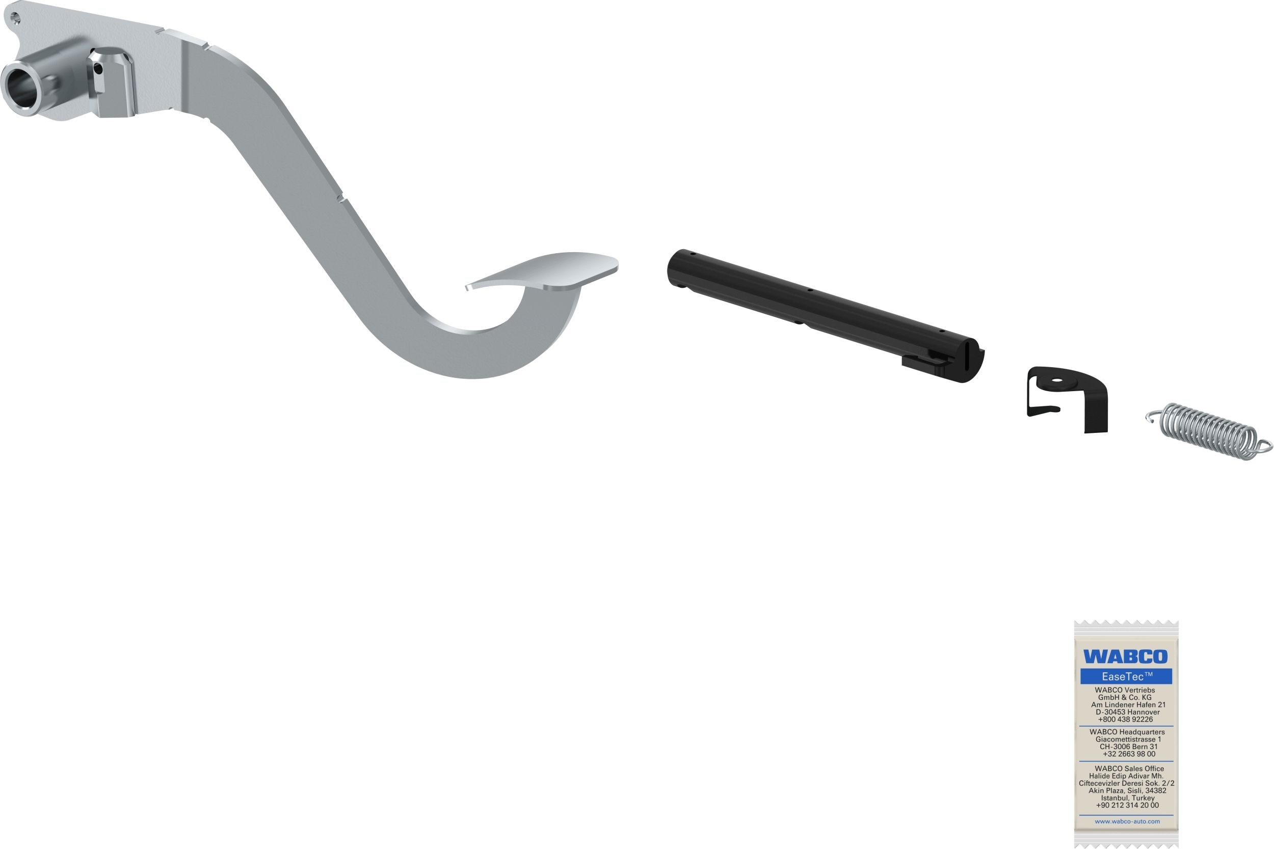 Juego de reparación, pedal acelerador