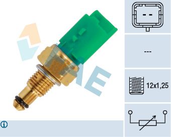 Sensor, K&uuml;hlmitteltemperatur