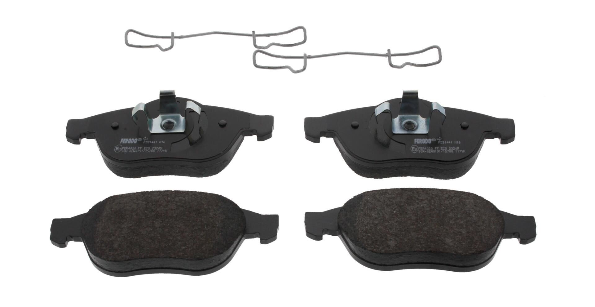 FERODO FDB1441 - Bremsbelagsatz, Scheibenbremse PREMIER ECO FRICTION