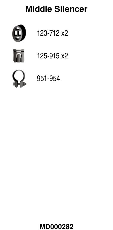 Mittelschalld&auml;mpfer