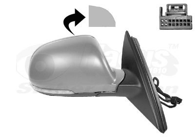 VAN WEZEL 7636808 - Au&szlig;enspiegel * HAGUS *