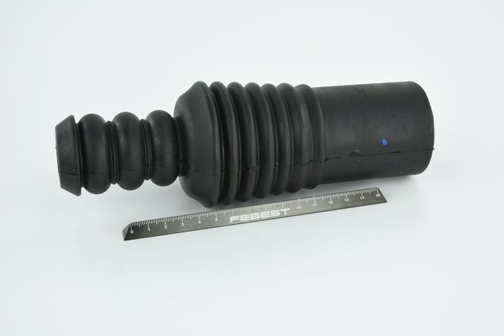 apsauginis dangtelis/gofruotoji membrana, amortizatorius