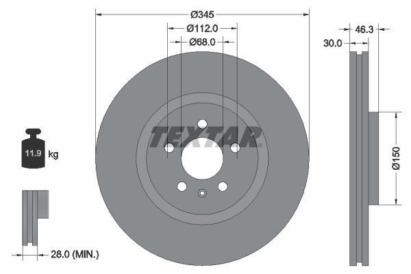 Brake Disc 92143903