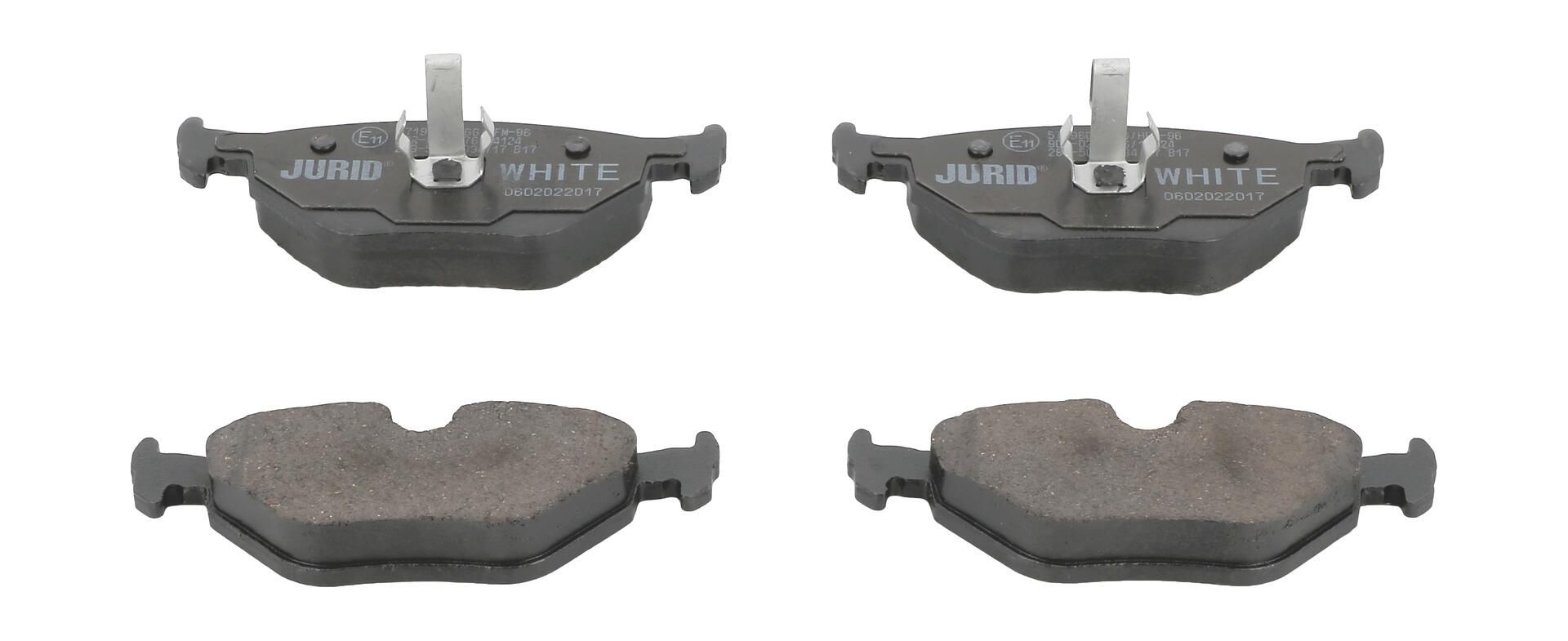 Bremsbelagsatz, Scheibenbremse