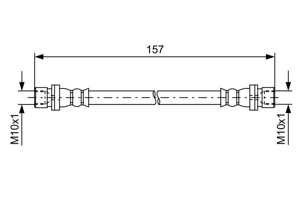 Brake Hose 1 987 481 642